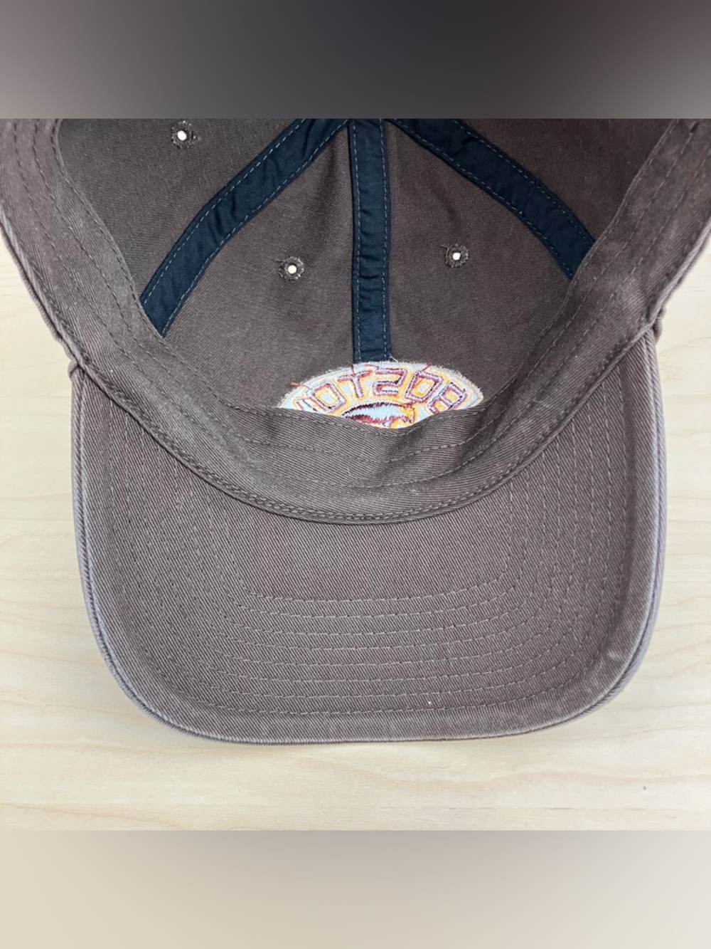47 Boston Bruins NHL Fitted Hat Size XL Brown Vintage Hockey Logo Twins Ent - Picture 10 of 11